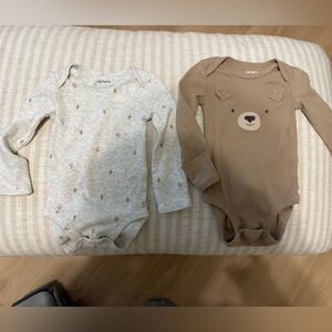 Two carters long sleeve tops